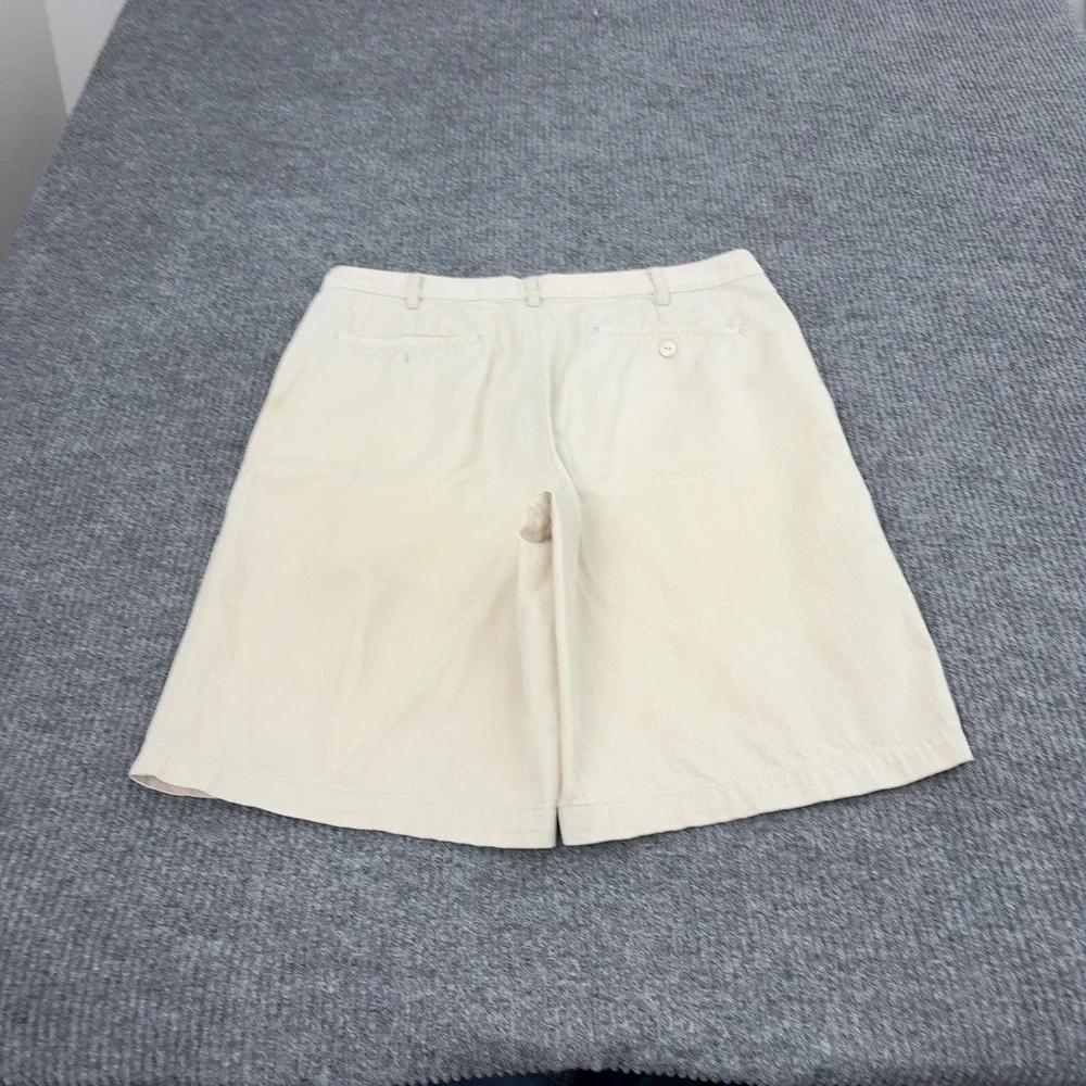 Vintage Bugle Boy Shorts Mens 36 Khaki Cotton Chino Casual 90s Retro
